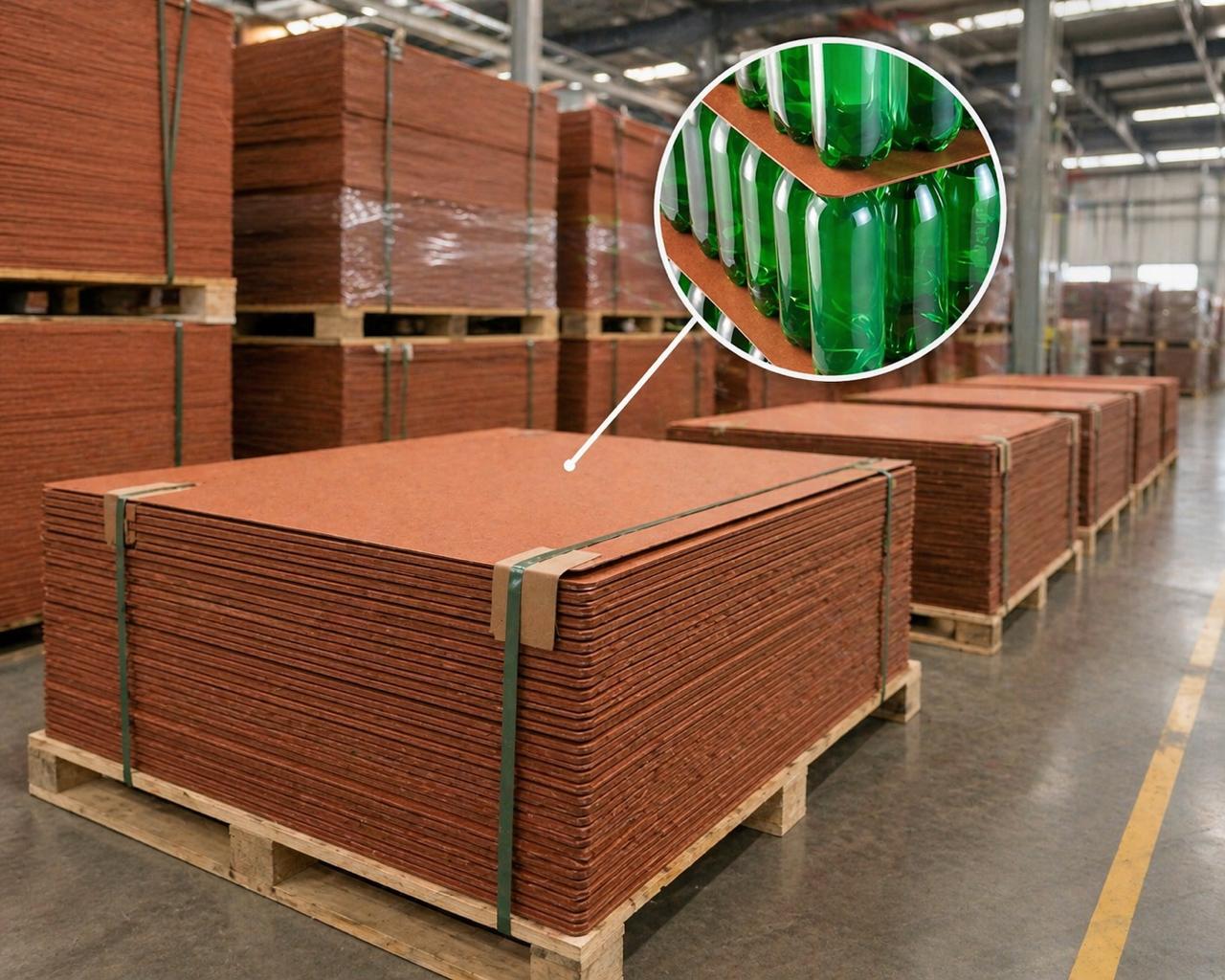 Chapatex para proteção de cargas em pallets — Fidelis Pallets